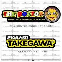 Decal xe máy The Doctor-takekawa