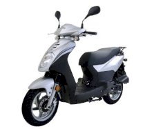 SYM Orbit 125cc ( Màu bạc )