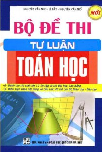 Bộ đề thi tự luận toán học