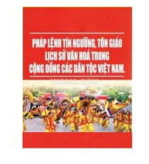 Pháp lệnh tín ngưỡng, tôn giáo, lịch sử văn hóa lễ hội và lễ hội trong cộng đồng các dân tộc Việt Nam