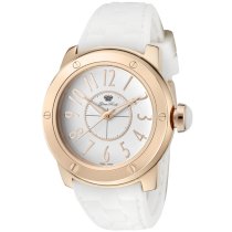Glam Rock Women's GR50025 Aqua Rock White Dial White Silicone Watch