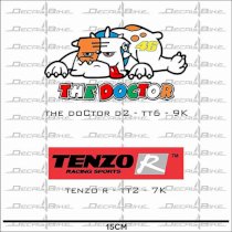 Decal xe máy The Doctor-TenzoR