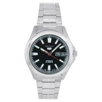 Seiko Men's SNKL09 Stainless Steel Analog with Black Dial Watch