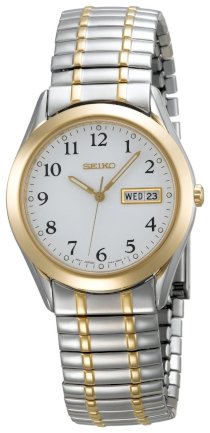 Seiko Men's SGG740 Seiko Flex Two-Tone Watch