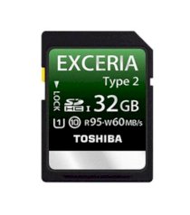 Toshiba Exceria SDXC USH-1 Type 2 32GB (Class 10)