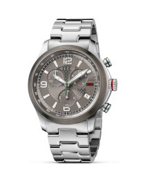 Gucci G Timeless Stainless Steel Watch with Anthracite Diamante Dial, 40mm
