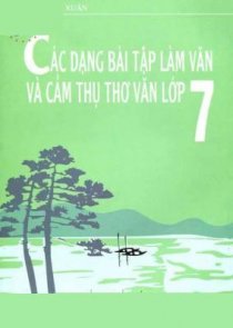 Các dạng bài tập làm văn và cảm thụ thơ văn lớp 7