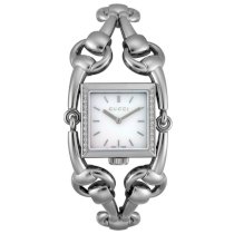  Gucci Women's YA116307 Signoria Collection Diamond Stainless Steel Watch