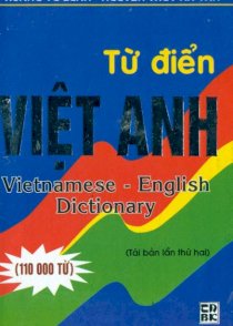 Từ điển Việt - Anh (110.000 từ) - Bìa cứng 