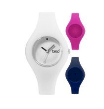 Đồng hồ đeo tay Curve 3in1 - blue/white/pink