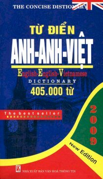Từ điển Anh - Anh - Việt (405.000 từ)