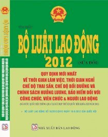 Bộ luật lao động 2012 (sửa đổi ) 