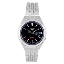 Seiko Men's SNKL23 Stainless Steel Analog with Black Dial Watch