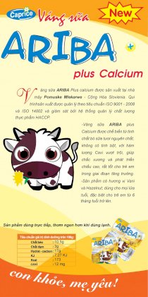 Váng sữa Ariba Plus Calcium