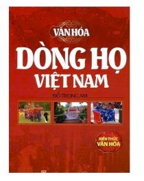 Văn hóa dòng họ Việt Nam