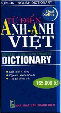 Từ điển Anh Anh - Việt (165.000 Từ)