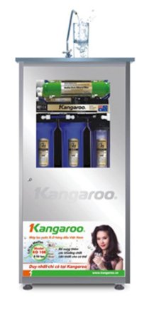 Máy lọc nước Kangaroo KG108 (9 cấp lọc, vỏ inox không nhiễm từ, có đèn UV khử khuẩn)