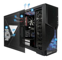 Máy tính Desktop Starpower Warrior 1000  i5-3450 (Intel Core i5-3450 3.10GHz, RAM 4GB (2GB x 2), HDD 500GB, VGA AMD RadeonHD 6670 1GB, PC DOS, Không kèm màn hình)