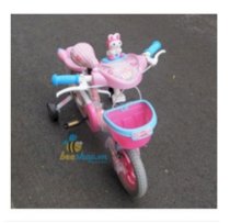 Xe đạp trẻ em 2 bánh màu hồng cho bé gái 2 - 3 tuổi X268