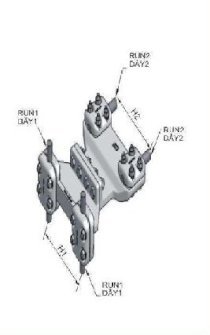 Đầu nối dây rẽ nhánh cho 2 dây T2A410-2A300