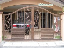 Cửa cổng hiện đại Villafences VFE2