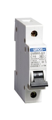 Cầu dao điện dạng tép loại 1P SIMON SMB65 63C63/1P