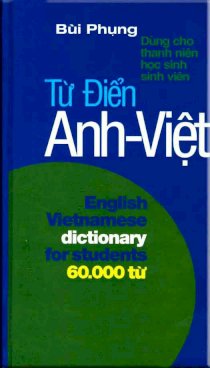 Từ điển Anh - Việt khoảng 60.000 từ 