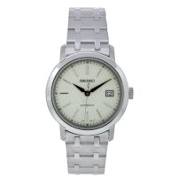 Seiko Men's SRP021 Stainless Steel Analog with Beige Dial Watch