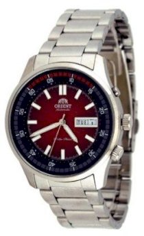 Orient Marshall #EM7E005H Men's Stainless Steel Day/Date 50M Self Winding Automatic Watch
