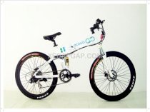 Xe đạp điện gấp ECOGO MAX 5 ( Màu trắng )