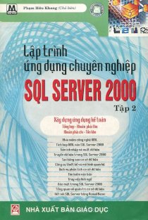 Lập trình ứng dụng chuyên nghiệp SQL Server 2000 Tập 2