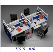 Vách ngăn bàn làm việc VNN 026