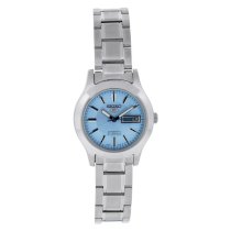 Seiko Women's SYMD89 Stainless Steel Analog with Blue Dial Watch