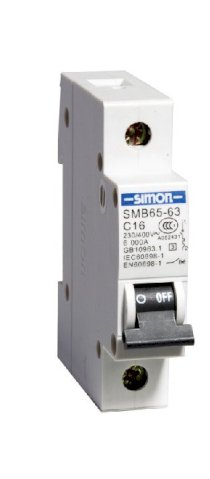 Cầu dao điện dạng tép loại 1P SIMON SMB65 63 D6/1P