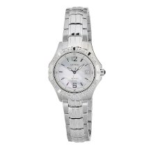 Seiko Women's SXDE19 Quartz Stainless Steel Mother-Of-Pearl Dial Watch