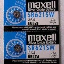 Pin Maxell silver oxide SR621SW-1.55V