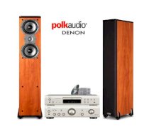 Hệ thống âm thanh Polkaudio TSi300 + Denon DCD-720 + Denon PMA-710AE