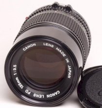 Lens Canon FD 135mm F3.5