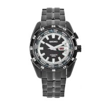 Seiko Men's SRP039 Superior Stainless Steel Black Dial Watch