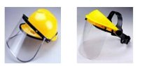 Mũ nhựa ABS kết hợp kính chắn bụi FC45 và gọng gắn kính A2
