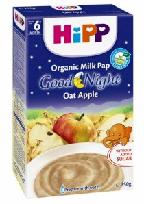 Bột dinh dưỡng sữa chúc ngủ ngon yến mạch, táo tây Hipp