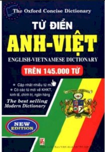 Từ điển Anh - Việt trên 145000 từ