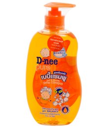 Dầu gội mềm mượt em bé Baby D-nee màu cam (cho bé dưới 3 tuổi) chai 400ml D-N-49