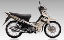 Yamaha Jupiter MX 110cc 2013 Việt Nam (Phanh Đĩa- Đen Xám)