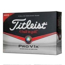 Bóng golf Titleist ProV1x T2043S-NP (mẫu 2013 - 12 quả)
