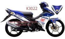 Decal trang trí xe máy Yamaha Exciter Semakin Di Depan v.03 K3022