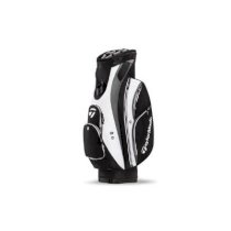 New 2013 TaylorMade San Clemente Cart Bag Black White Charcoal