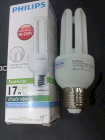 Bóng compact Philips Ecohome 17W CDL E27 220-240V