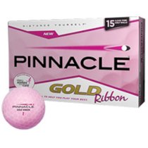 Bóng golf Pinnacle Gold Ribbon Pink 15PK P6043S-15PNP (hộp 3 trái)