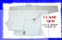  Karate Uniform Gi Size 1 Martial Arts New!